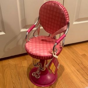 Our Generation dolls salon styling chair new